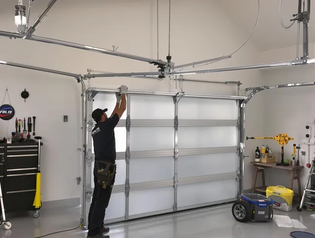 Delray Beach Garage Door Repair certified team performing precision garage door installation in Delray Beach