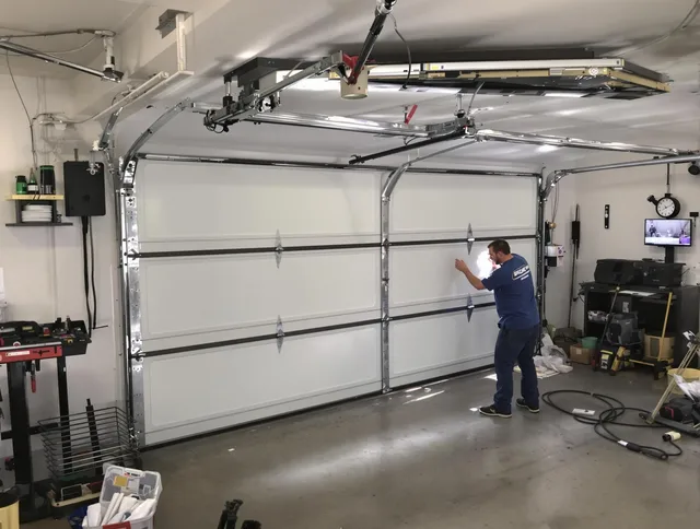 Professional garage door repair service by Delray Beach Garage Door Repair in Delray Beach