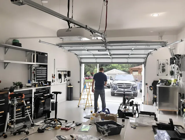 Garage door opener installation by Delray Beach Garage Door Repair in Delray Beach