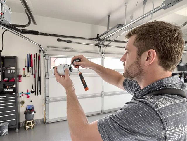 Garage door opener repair service by Delray Beach Garage Door Repair in Delray Beach