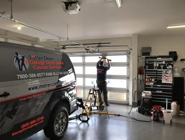 Delray Beach Garage Door Repair team performing same-day garage door repair in Delray Beach